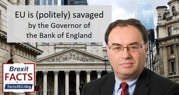 EU gets (politely) savaged by the Governor of the Bank of England