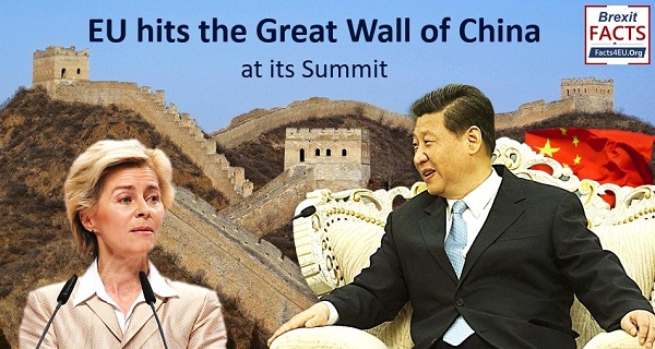 The EU hit the Great Wall of China at its Summit with President Xi on ...